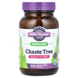 Oregon S Wild Harvest Organic Chaste Tree 90 Vegan Capsules 440 Mg Per Capsule