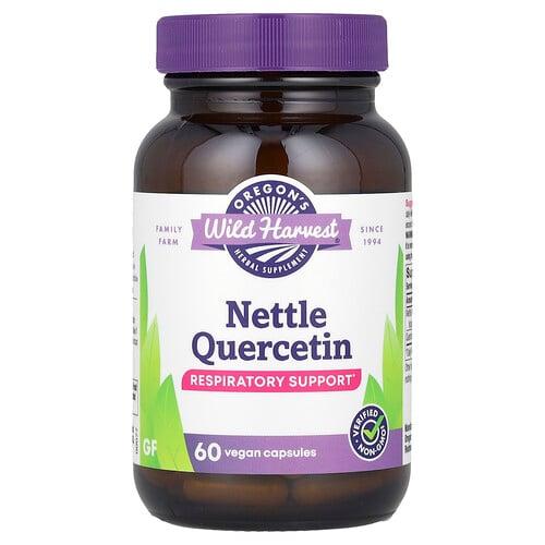 Oregon S Wild Harvest Nettle Quercetin 60 Vegan Capsules