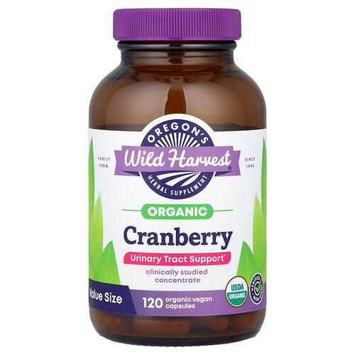 Oregon S Wild Harvest Organic Cranberry 120 Organic Vegan Capsules