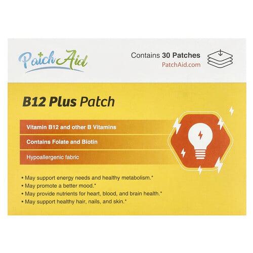 Patchaid B12 Plus Patch 30 Patches product image