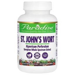 Paradise Herbs St John S Wort 90 Vegetarian Capsules 300 Mg Per Capsule
