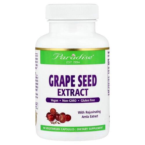 Paradise Herbs Grape Seed Extract 90 Vegetarian Capsules
