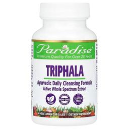 Paradise Herbs Triphala 60 Vegetarian Capsules