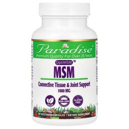 Paradise Herbs Msm 1 000 Mg 90 Vegetarian Capsules