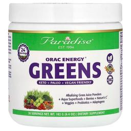 Paradise Herbs Orac Energy Greens 6 4 Oz 182 G