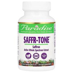 Paradise Herbs Saffr Tone 15 Mg 60 Vegetarian Capsules