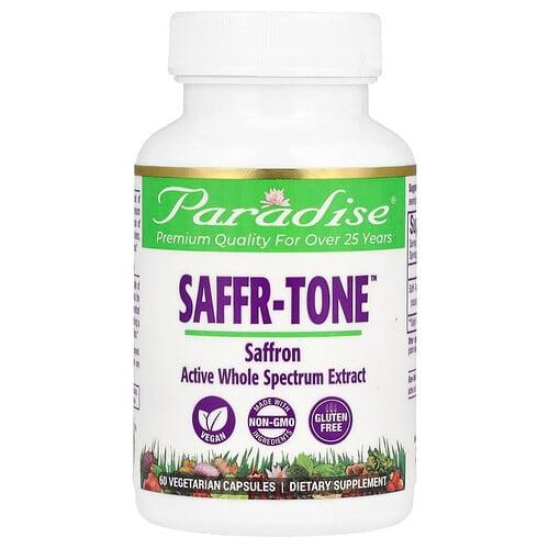 Paradise Herbs Saffr Tone 15 Mg 60 Vegetarian Capsules product image