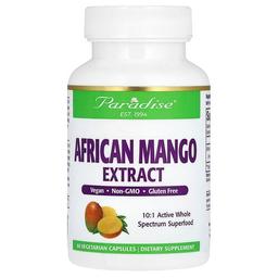 Paradise Herbs African Mango Extract 150 Mg 60 Vegetarian Capsules