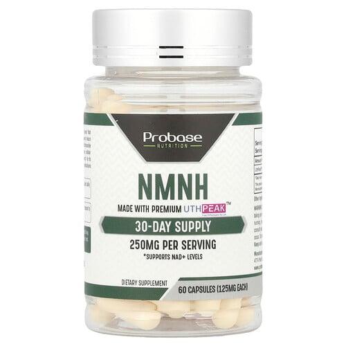 Probase Nutrition Nmnh 60 Capsules 125 Mg Per Capsule