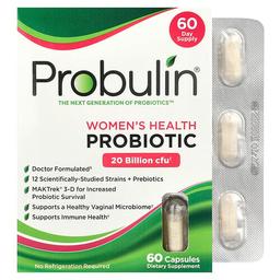 Probulin Women S Health Probiotic 20 Billion Cfu 60 Capsules