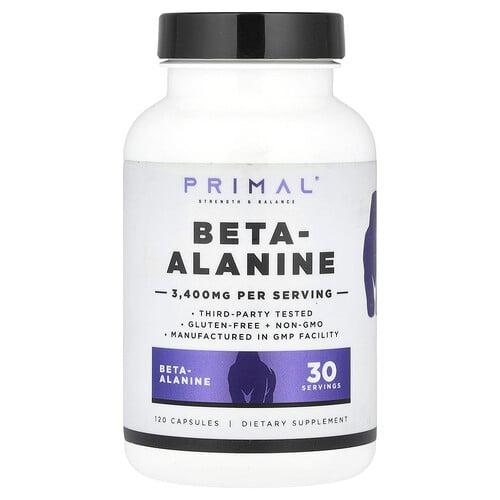 Preprimal Beta Alanine 120 Capsules 850 Mg Per Capsule