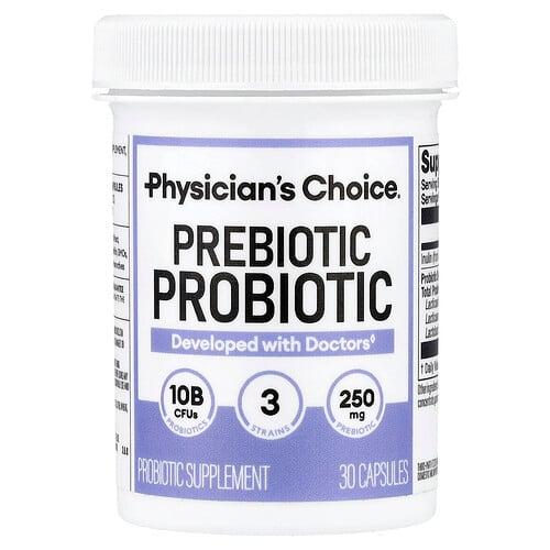 Physician S Choice Prebiotic Probiotic 30 Capsules