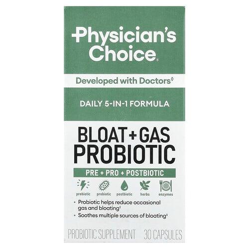 Physician S Choice Bloat Gas Probiotic 30 Capsules