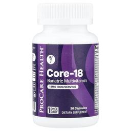 Procare Health Core 18 Bariatric Multivitamin 30 Capsules