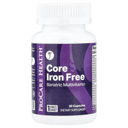 Procare Health Core Iron Free Bariatric Multivitamin 30 Capsules