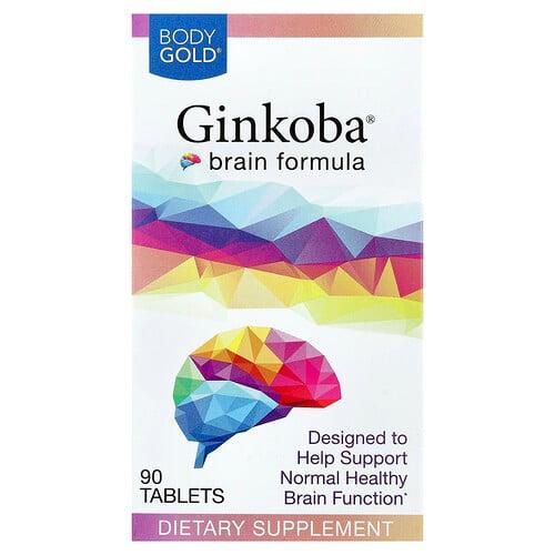 Bodygold Ginkoba Brain Formula 90 Tablets 40 Mg Per Tablet