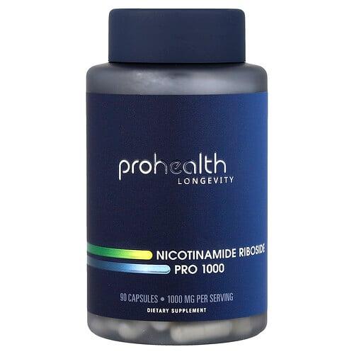 Prohealth Longevity Nicotinamide Riboside Pro 1000 90 Capsules