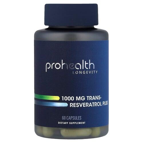 ProHealth Longevity, 트랜스-레스베라트롤 플러스, 캡슐 60정 product image