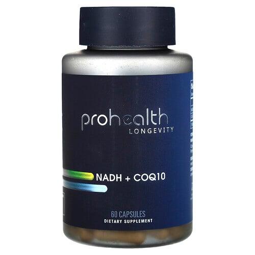 Prohealth Longevity Nadh Coq10 60 Capsules product image