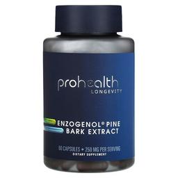 Prohealth Longevity Enzogenol Pine Bark Extract 60 Capsules 125 Mg Per Capsule
