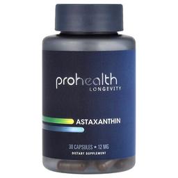 Prohealth Longevity Astaxanthin 12 Mg 30 Capsules