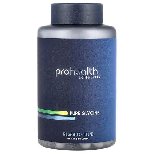 Prohealth Longevity Pure Glycine 1 000 Mg 120 Capsules