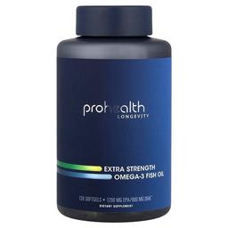 Prohealth Longevity Omega 3 Fish Oil 120 Softgels 1 000 Mg Per Softgel