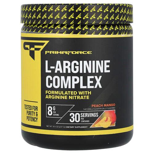 Primaforce L Arginine Complex Peach Mango 8 5 Oz 237 G