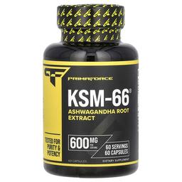 Primaforce Ksm 66 Ashwagandha Root Extract 600 Mg 60 Capsules