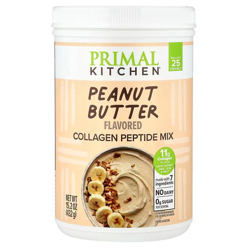 Primal Kitchen Collagen Peptide Mix Peanut Butter 15 2 Oz 432 G product image