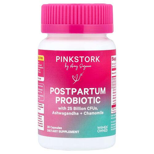 Pink Stork Postpartum Probiotic 30 Capsules