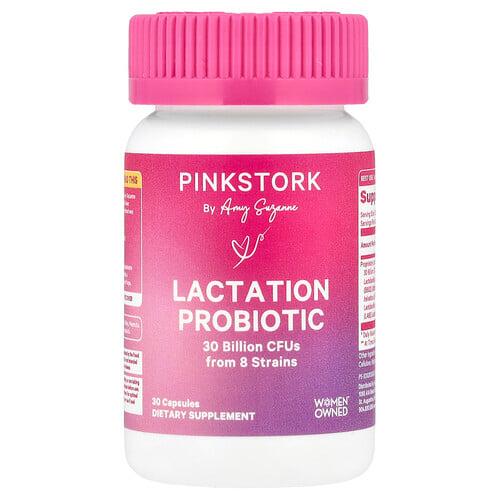 Pink Stork Lactation Probiotic 30 Billion Cfus 30 Capsules