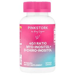 Pink Stork 40 1 Ratio Myo Inositol D Chiro Inositol 90 Capsules