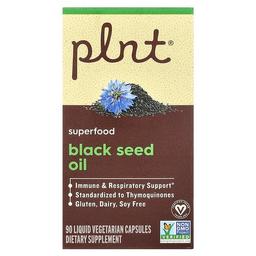 Plnt Black Seed Oil 90 Liquid Vegetarian Capsules