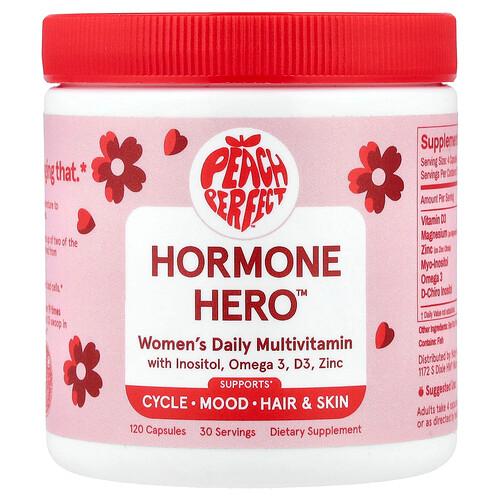 Peach Perfect Hormone Hero Women S Daily Multivitamin 120 Capsules