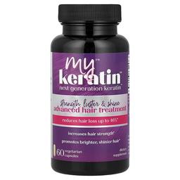 Purity Products Mykeratin Advanced Hair Treatment 60 Vegetarian Capsules 250 Mg Per Capsule
