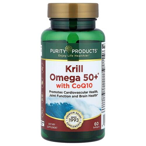 Purity Products Krill Omega 50 With Coq10 60 Softgels product image