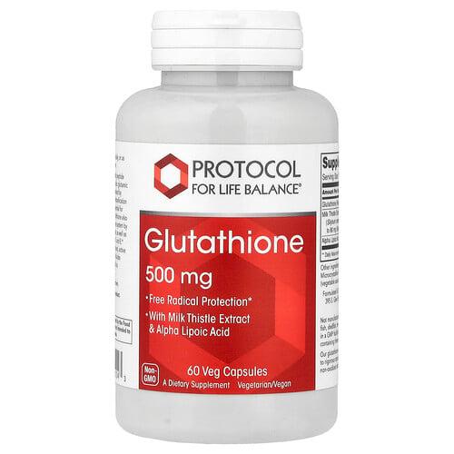 Protocol For Life Balance Glutathione 60 Veg Capsules