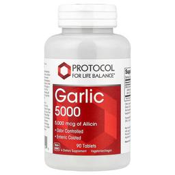 Protocol For Life Balance Garlic 5000 5 000 Mcg 90 Tablets