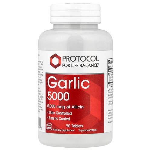 Protocol For Life Balance Garlic 5000 5 000 Mcg 90 Tablets