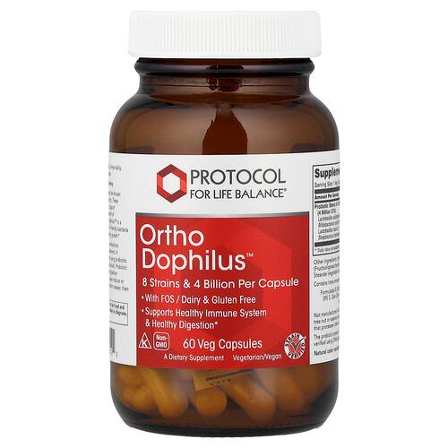 Protocol For Life Balance Ortho Dophilus 60 Veg Capsules
