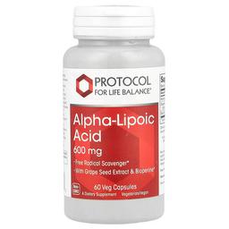 Protocol For Life Balance Alpha Lipoic Acid 60 Veg Capsules