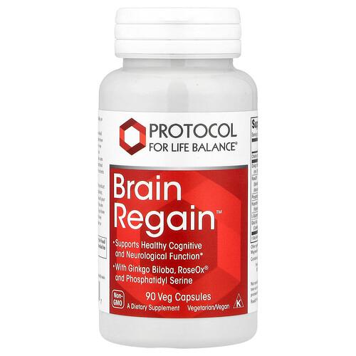Protocol For Life Balance Brain Regain 90 Veg Capsules