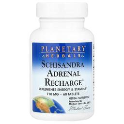 Planetary Herbals Schisandra Adrenal Recharge 60 Tablets
