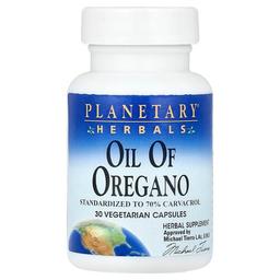 Planetary Herbals Oil Of Oregano 45 Mg 30 Vegetarian Capsules