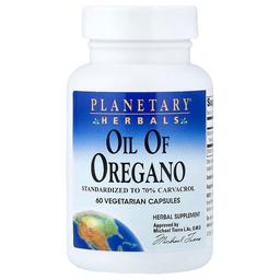 Planetary Herbals Oil Of Oregano 60 Vegetarian Capsules 45 Mg Per Capsule