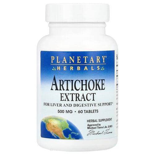 Planetary Herbals Artichoke Extract 60 Tablets