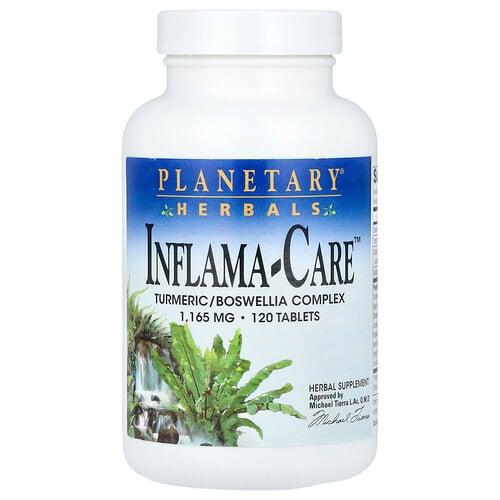 Planetary Herbals Inflama Care Turmeric Boswellia Complex 120 Tablets