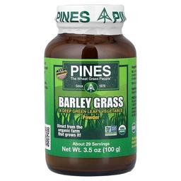 Pines International Barley Grass Powder 3 5 Oz 100 G