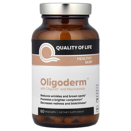 Quality Of Life Oligoderm With Oligonol And Niacinamide 60 Vegicaps product image